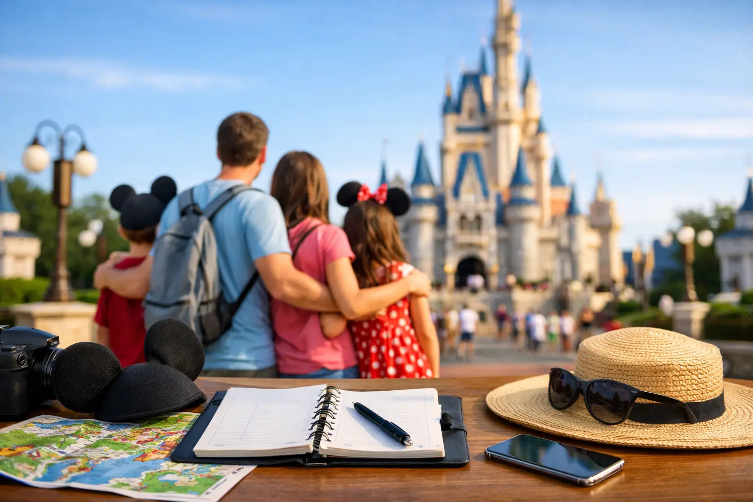 Family Disney Trip Itinerary Example